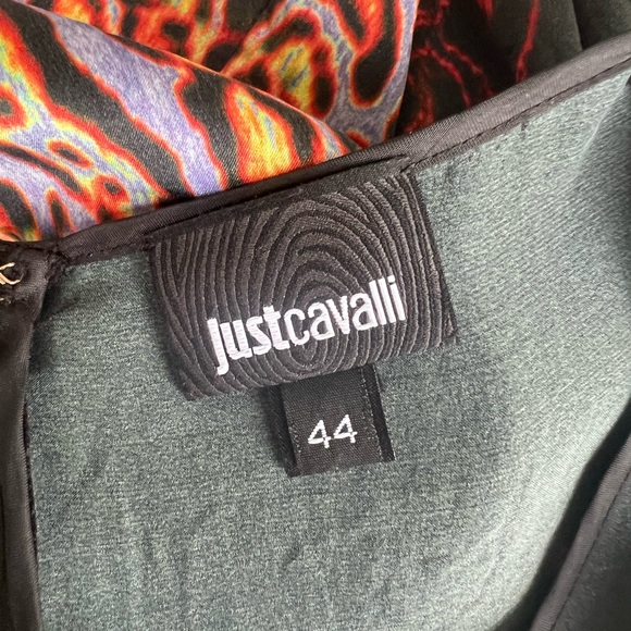 Just Cavalli Multicolor Silk Dress - Picture 2 of 3